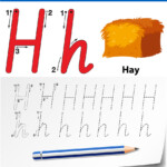 Letter H Tracing Alphabet Worksheets