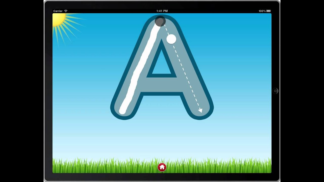 Letter Tracing Ipad