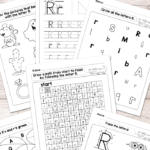 Letter R Worksheets - Alphabet Series - Easy Peasy Learners