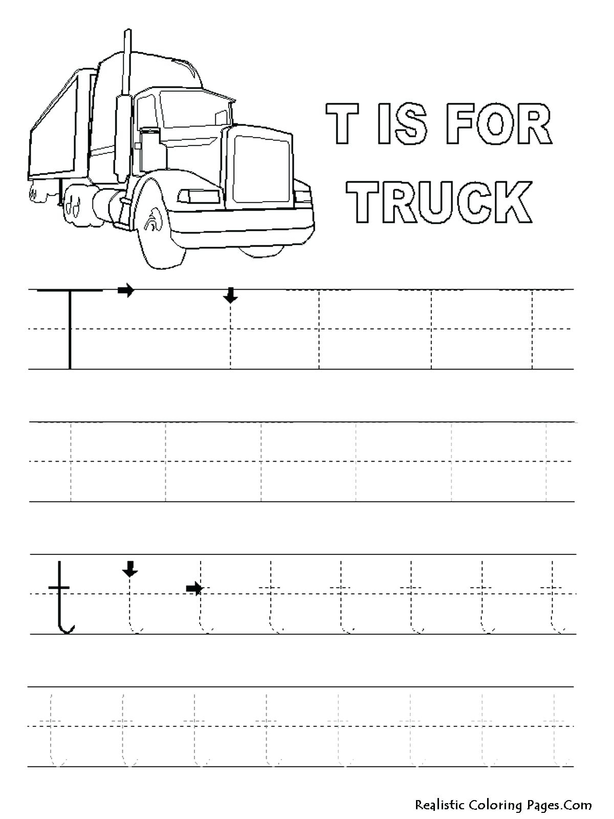 Letter T Worksheets For Preschoolers Letter T Worksheets