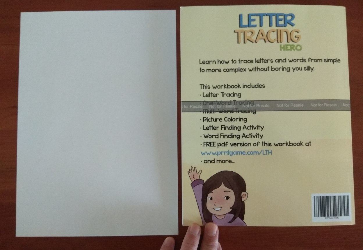 Letter Tracing Hero Book For Preschoolers &amp;amp; Kindergarten