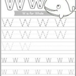 Letter Tracing W Is For Whale | Printable Alphabet Letters