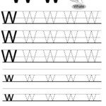Letter Tracing Worksheets (Letters U - Z) | Letter Tracing