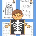 Letter X Worksheets For Preschool Kids - Craft Play Learn
