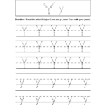 Letter Y Tracing Alphabet Worksheets (With Images