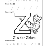 Letter Z Worksheets | Preschool Letters, Reading Worksheets