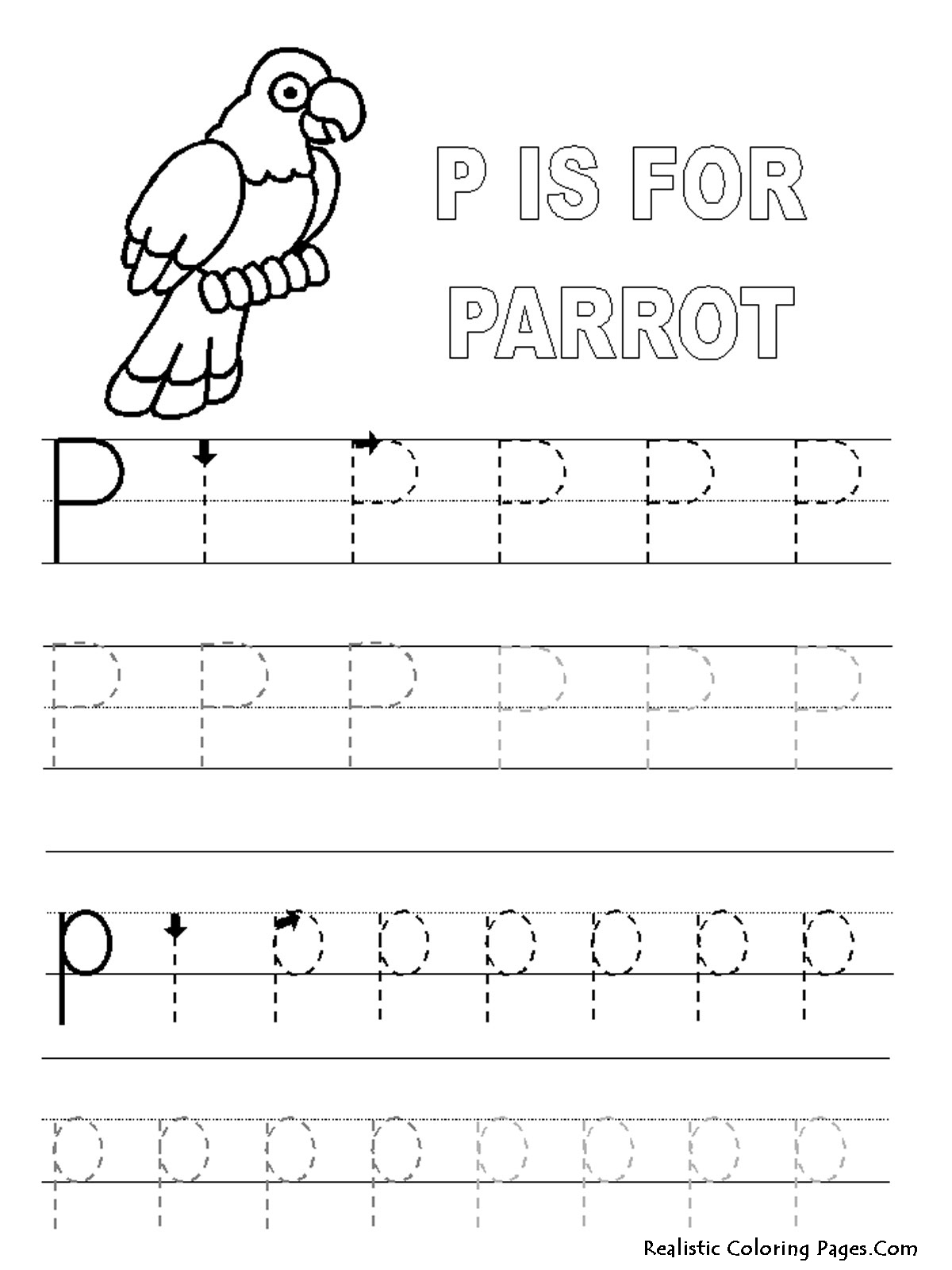 Letters Alphabet Coloring Pages #4478 Abc Tracing Coloring