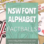 Letters Of The Alphabet Factball - Nsw Foundation Font