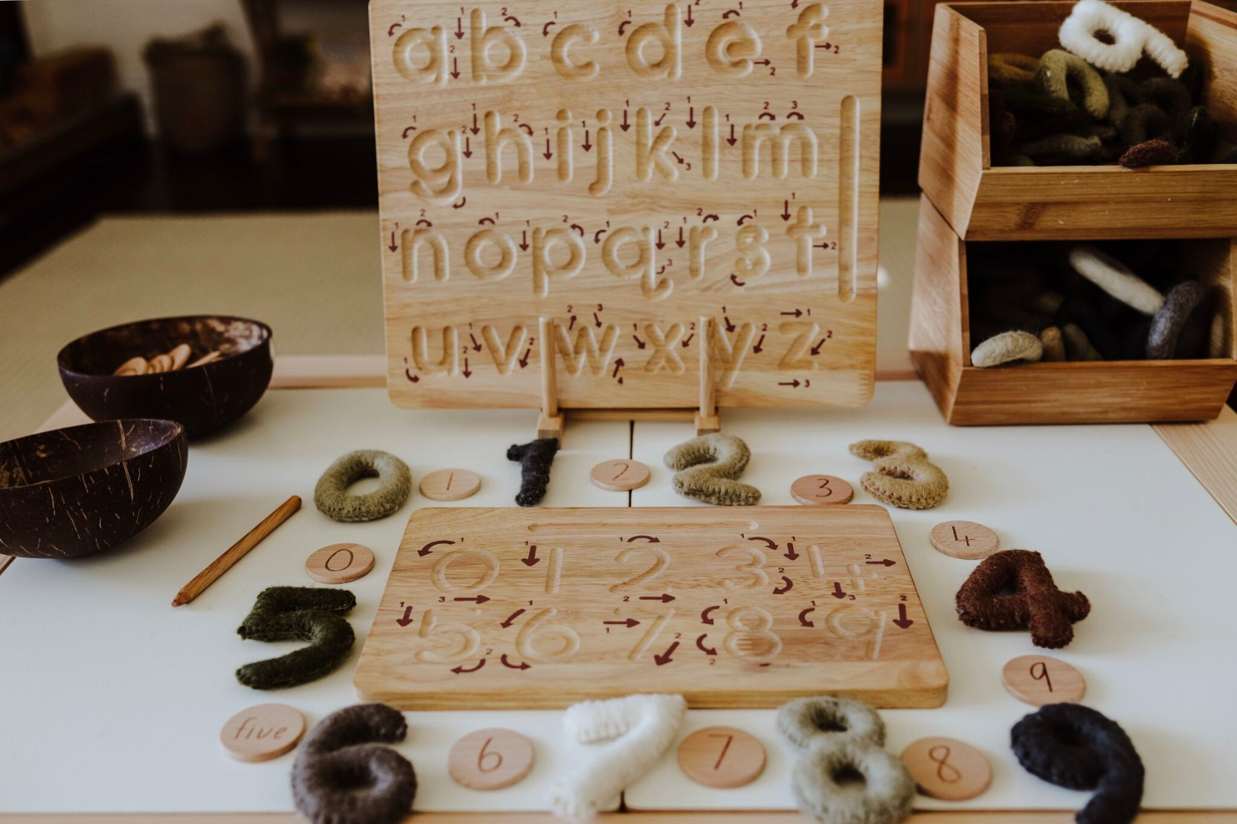 Lower Case Letter Tracing Board