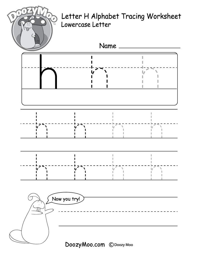 Lowercase Letter Tracing Worksheets (Free Printables