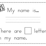 Name Trace Worksheets Printable | Activity Shelter