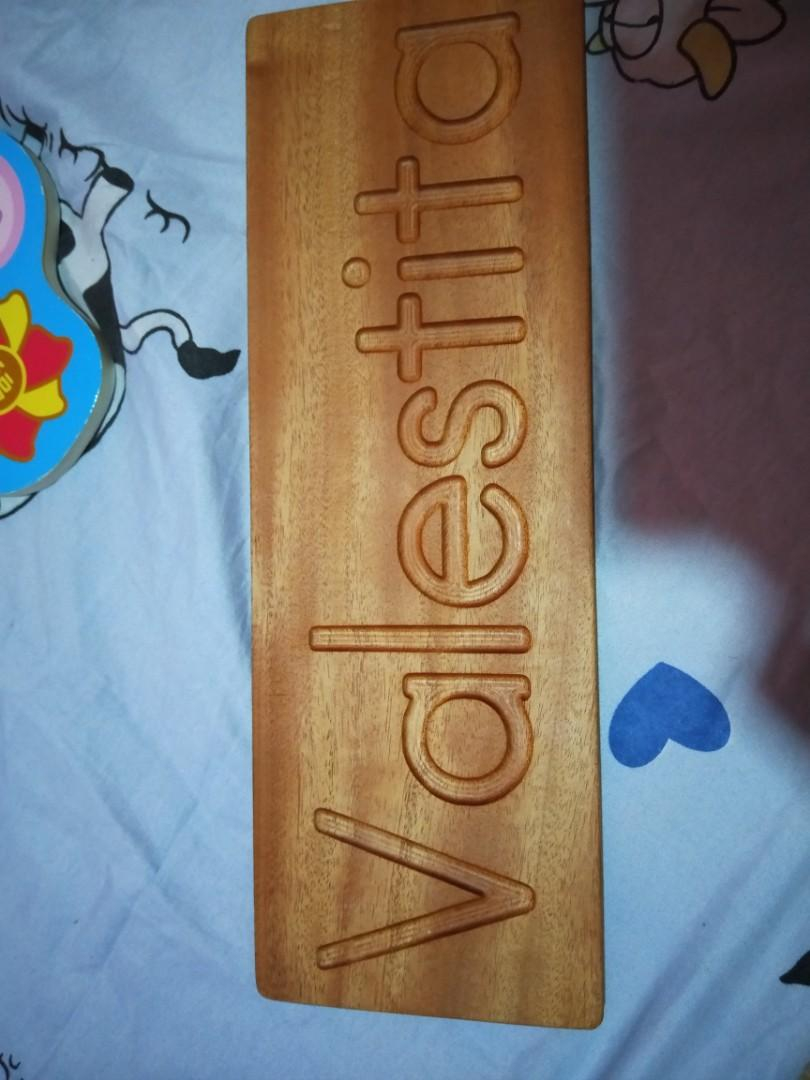 Name Tracing Board, Toys &amp;amp; Games, Others On Carousell