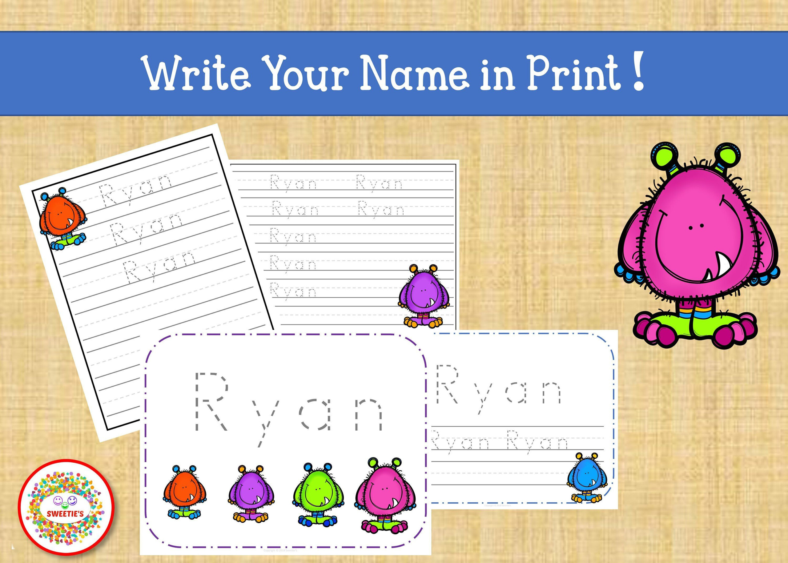 Name Tracing Handwriting Worksheet | Personalized Name