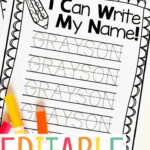 Name Writing Practice - Handwriting Freebie | Name Writing