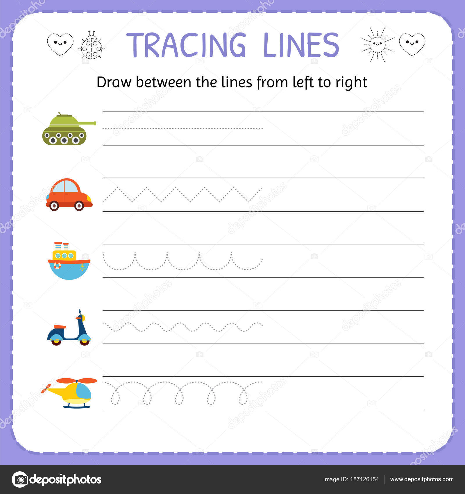 Nu Tracing Worksheet | Printable Worksheets And Activities