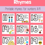 Number Formation Rhymes For 11-19