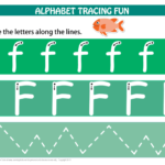 Number &amp; Letters Tracing Mats Standard Print