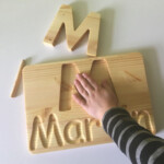 Personalized Name Tracing Board | Traditional Toys