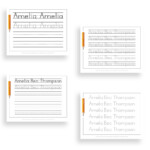 Personalized Name Tracing Worksheets — Free Pancakes A Children's Brand