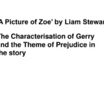 Ppt - 'a Picture Of Zoe'liam Stewart Powerpoint