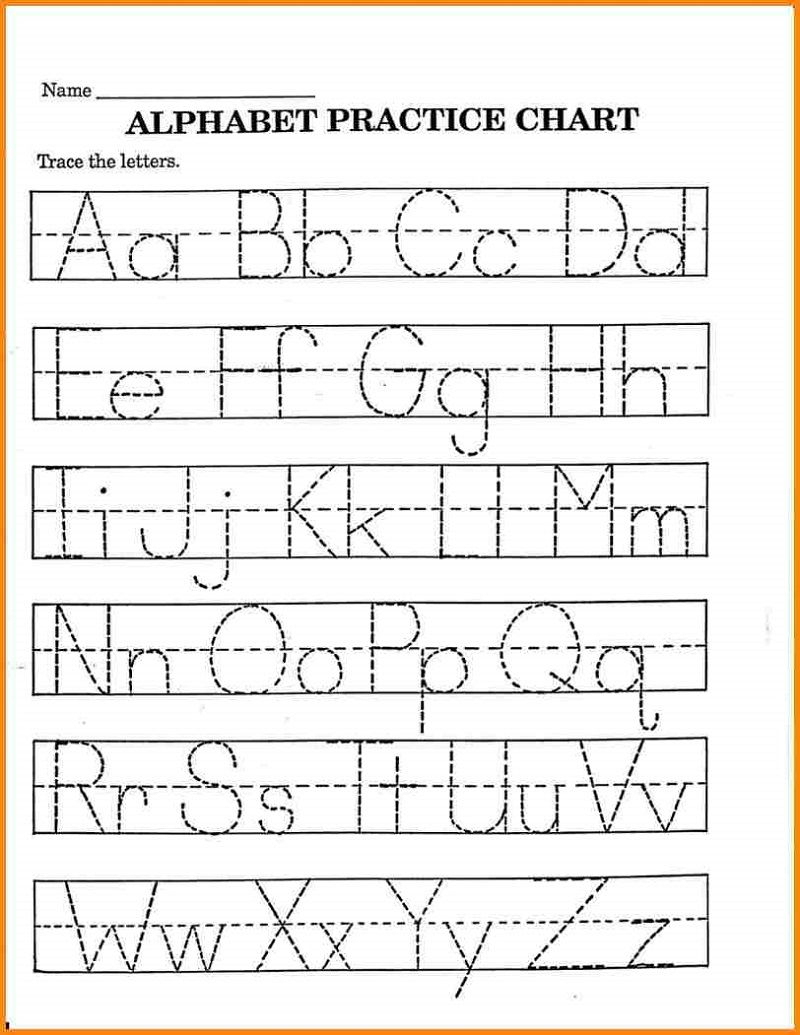Pre K Math Worksheets Alphabet – Learning Printable