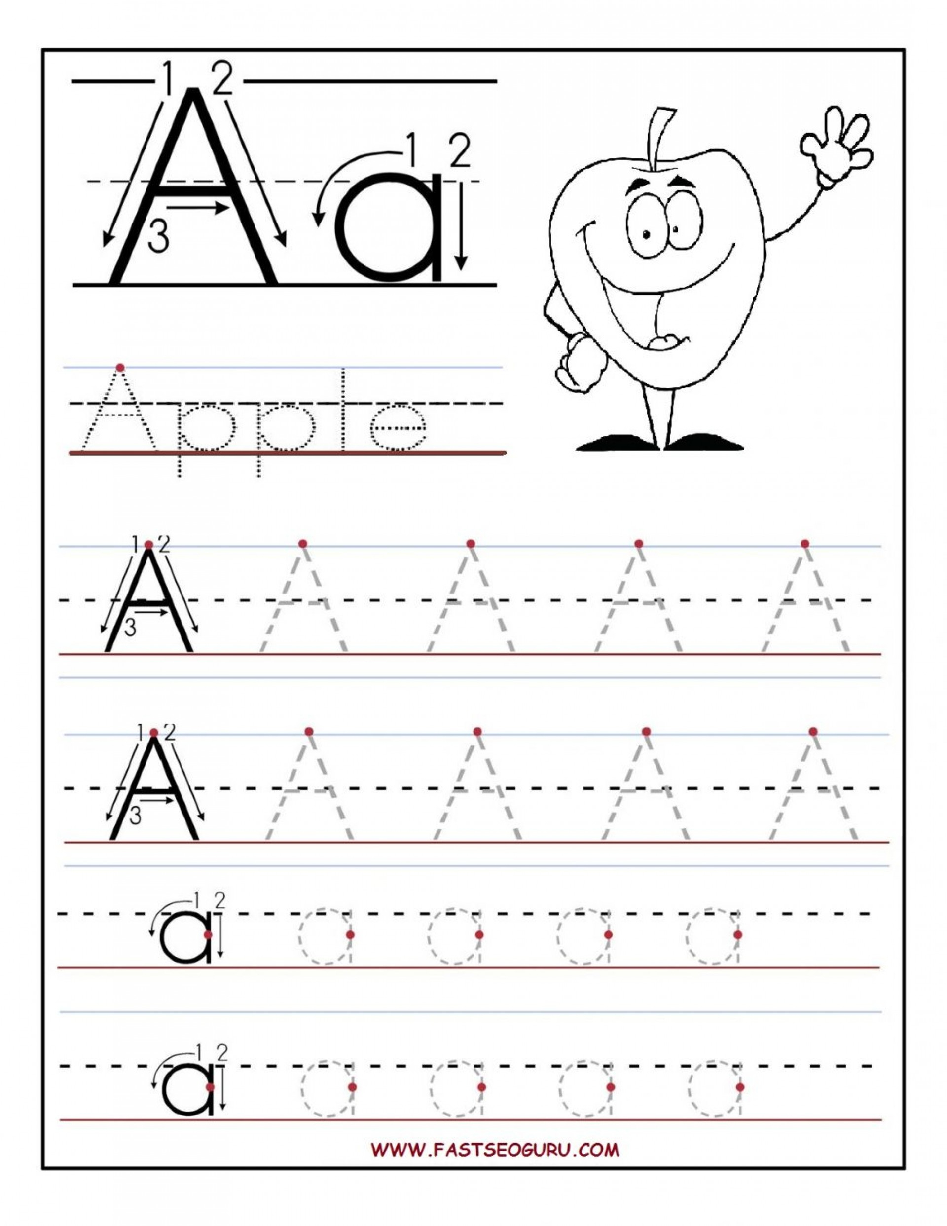 Preschool Letter Worksheets Free Printables - Clover Hatunisi