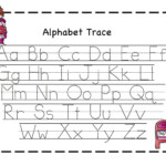 Preschool Printables: Valentine | Alphabet Tracing