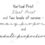 Print And Cursive Handwriting Fonts For Educators
