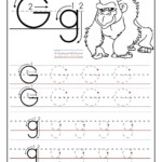 Printable Letter G Tracing Worksheets For Preschool | 파닉스