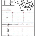 Printable Letter T Tracing Worksheets For Preschool