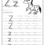 Printable Letter Z Tracing Worksheets For Preschool (With