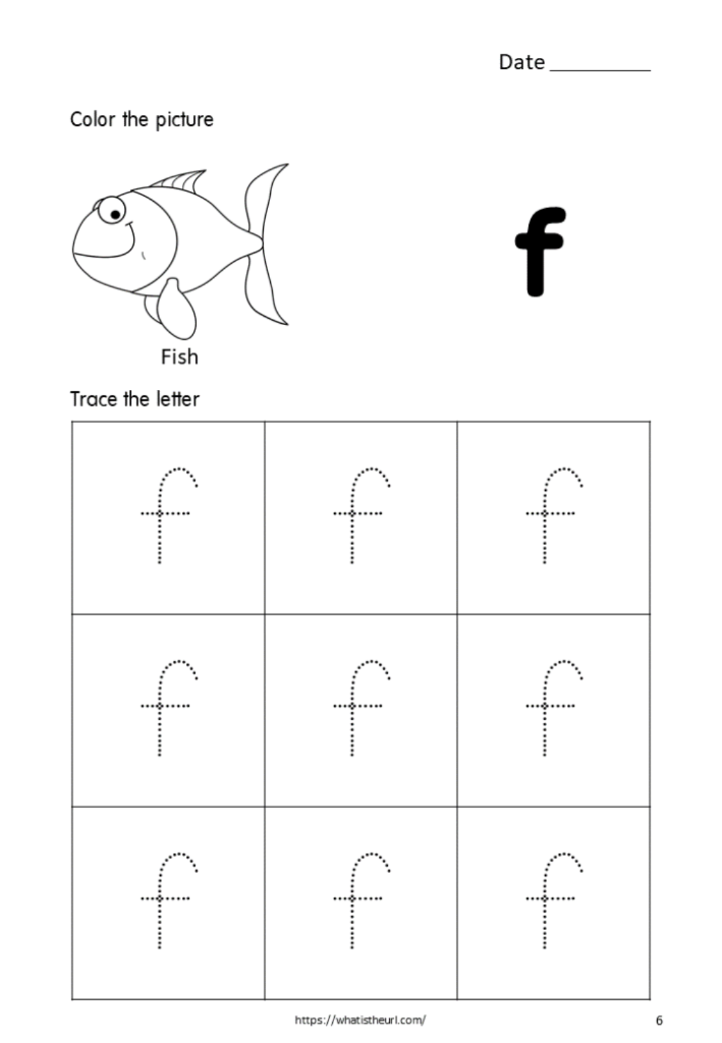 Printable-Tracing-Letters-Small-Letter-F-For-Kids - Your