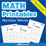 Printables: Number Words - Learn@home Learn@home