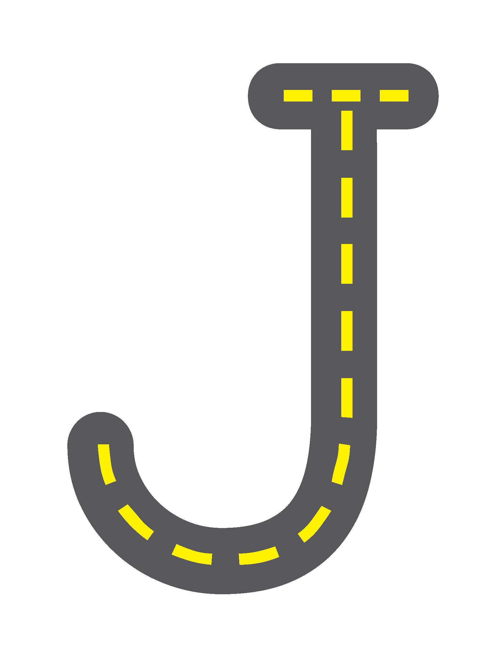 Road Letters | Teaching The Alphabet, Lettering, Writing