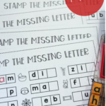 Stamp The Missing Letter Students Can Stamp The Missing