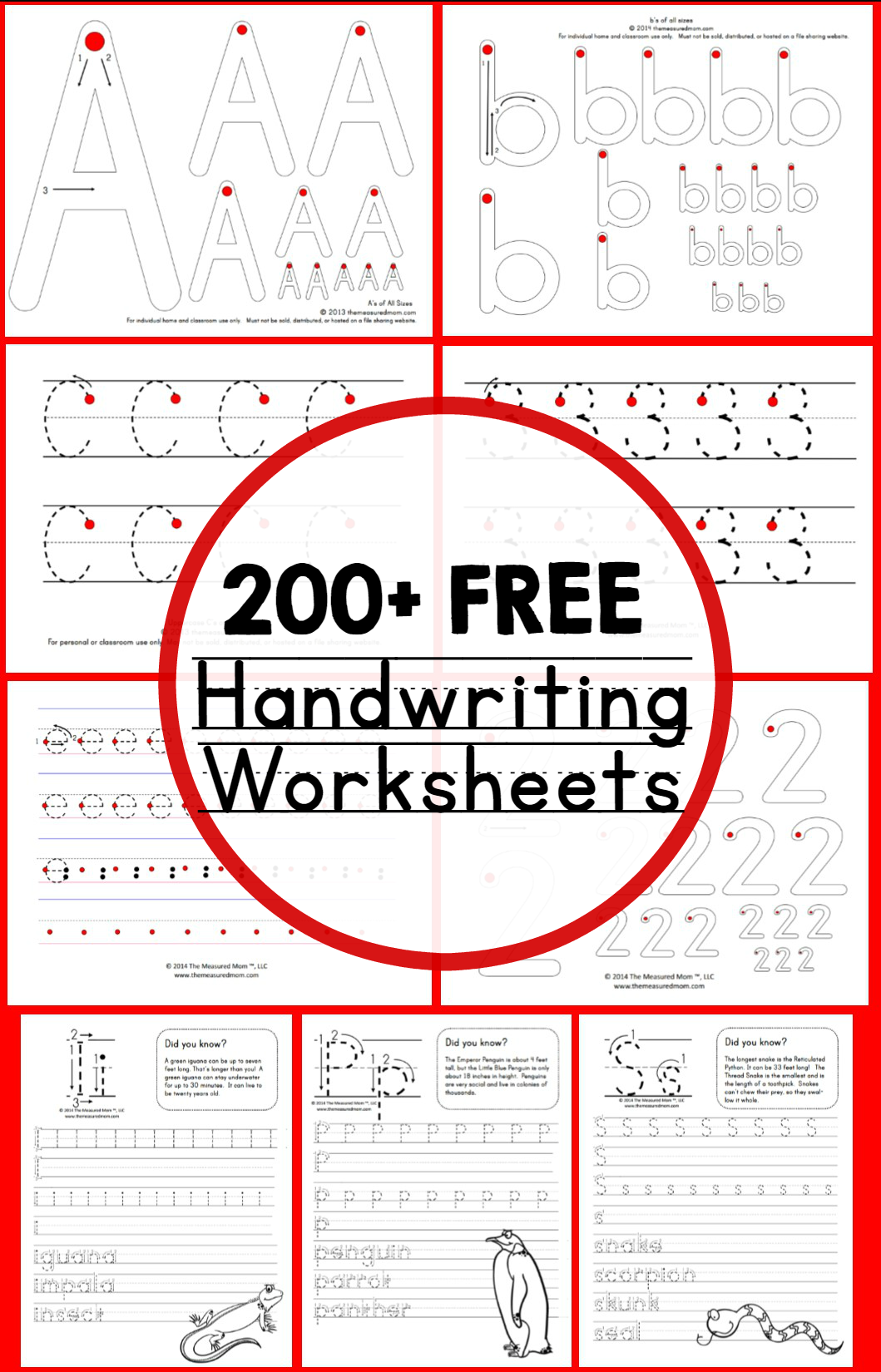 Teaching Handwriting - The Measured Mom