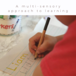 Teaching Your Child To Write Their Name- A Multi-Sensory