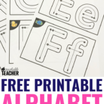 The Easiest, Cheapest Diy Alphabet Tracing Book Ever