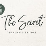 The Secret Script Font - Befonts