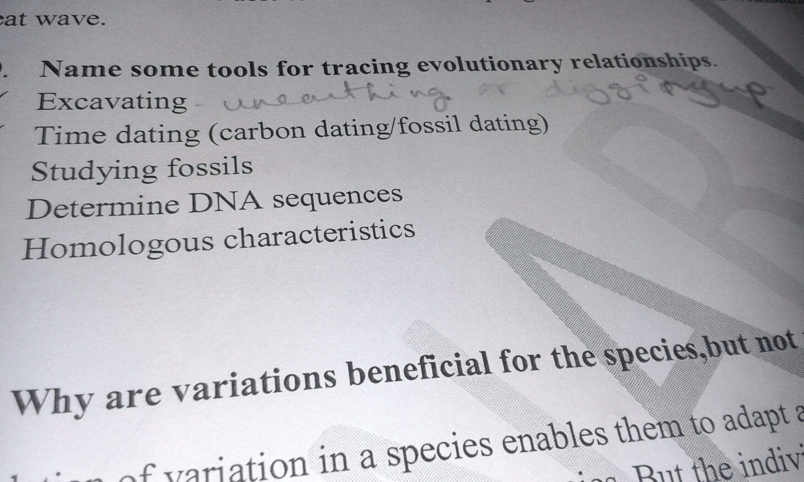 Tools For Tracing Evolutionary Relationship In Brief About