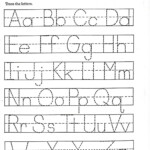 Trace Letter Worksheets Free | Printable Alphabet Worksheets