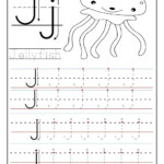 Trace-Letters-Worksheet-J-Letter (1236×1600) | Preschool
