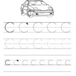 Trace The Letter C Worksheets | Abc Tracing, Alphabet