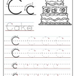Trace The Letter C Worksheets | Preschool Letters, Alphabet
