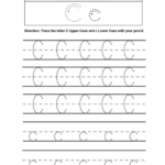 Trace The Letter C Worksheets Printable In 2020 | Letter C