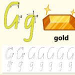 Tracing Alphabet Template For Letter G - Download Free