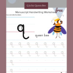 Tracing And Writing Letter Q | Free Homeschool Resources