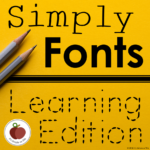 Tracing Font - Handwriting Font - Early Writers