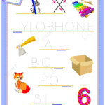 Tracing Letter X For Study English Alphabet. Printable Worksheet..