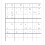 Tracing Letters A-Z Worksheets | อนุบาล